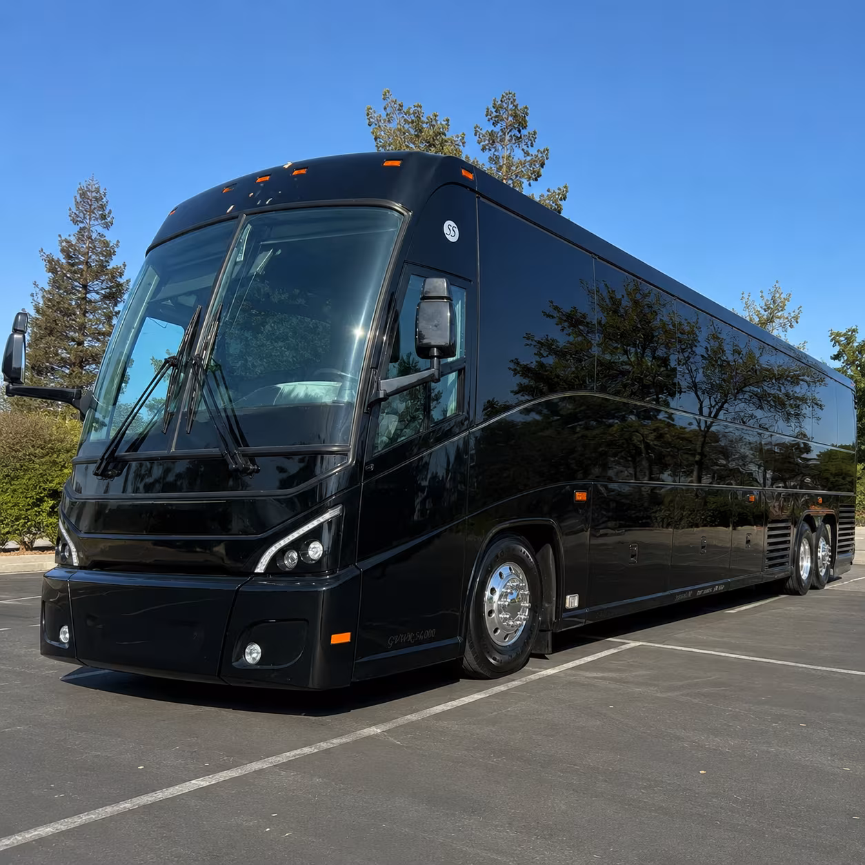 charter buses for corporate events and conference shuttles in plantation