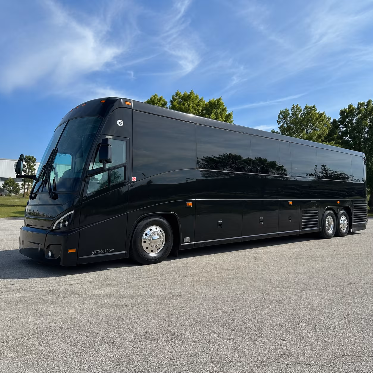 plantation 47 passenger charter bus