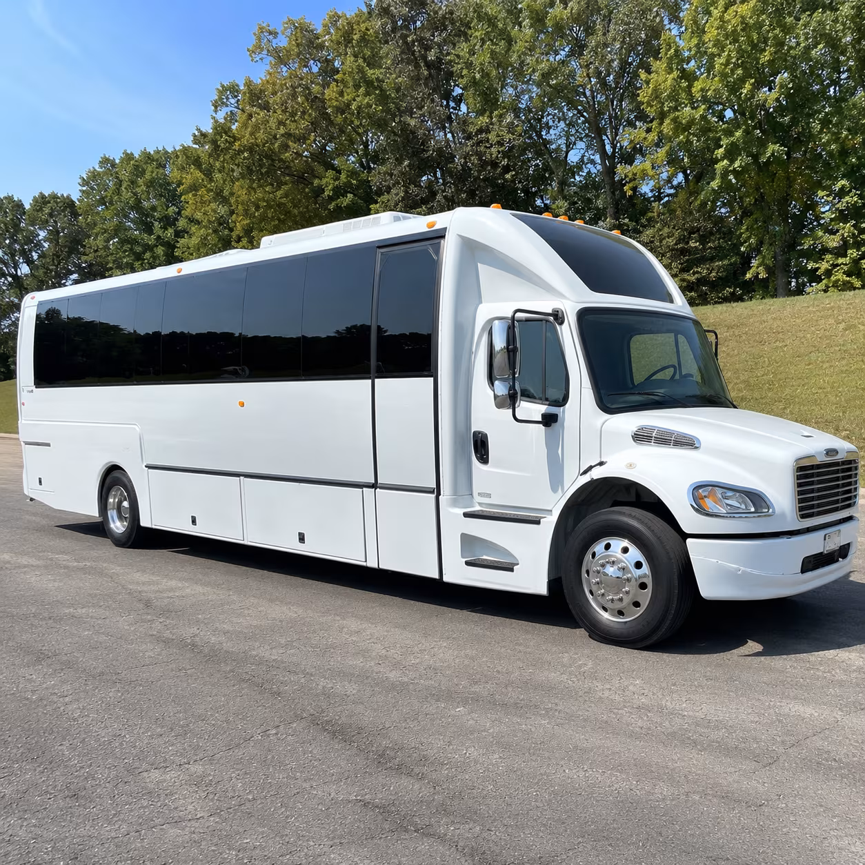 plantation anniversary party bus rental