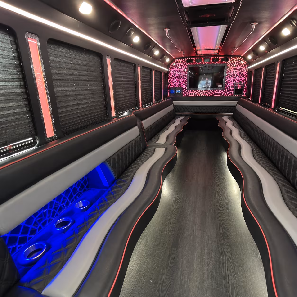 plantation birthday party bus rental