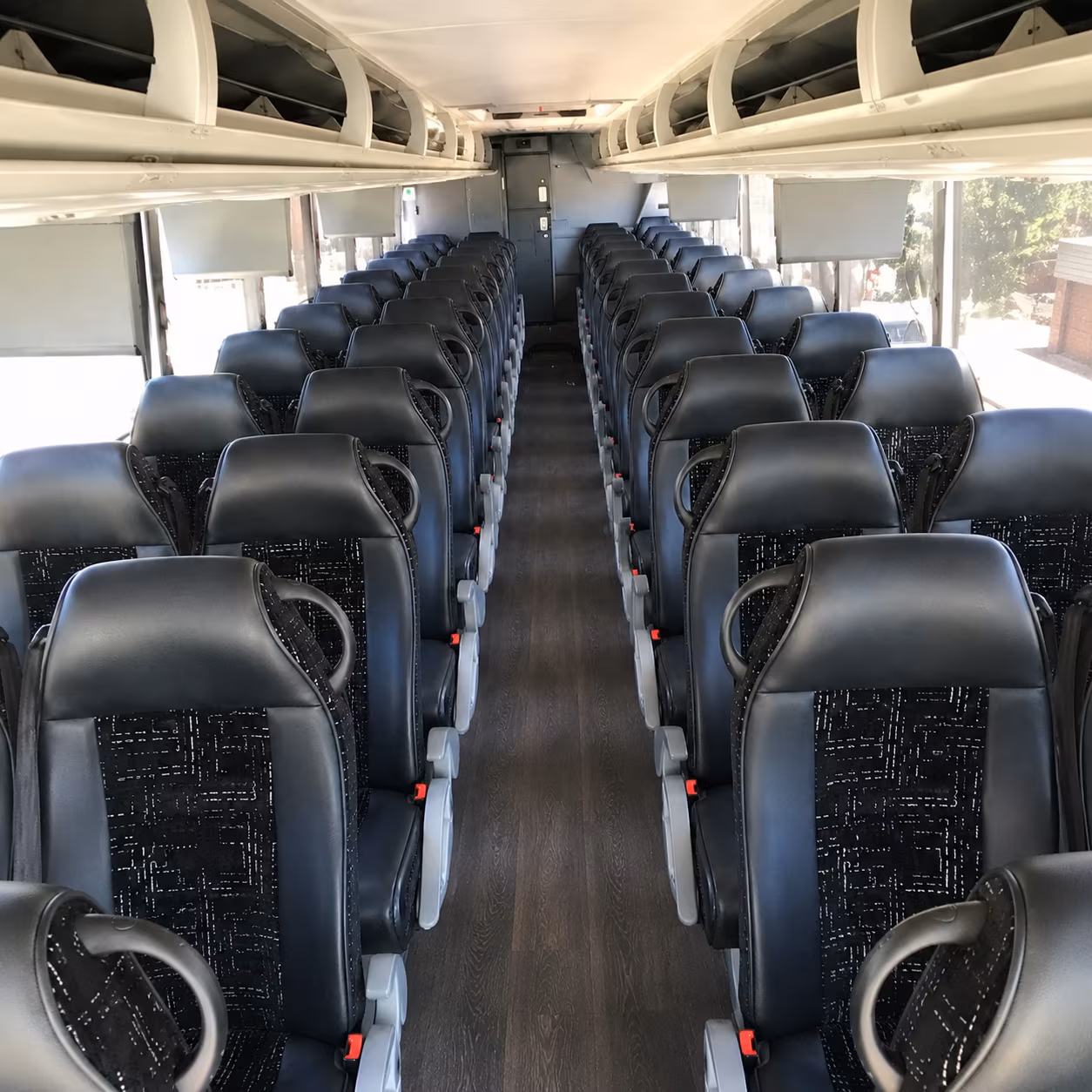 plantation charter bus interior