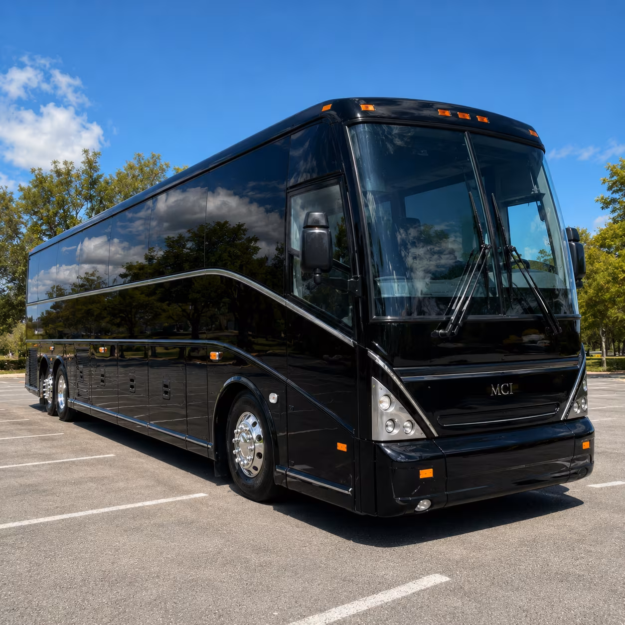 plantation convention charter bus rental