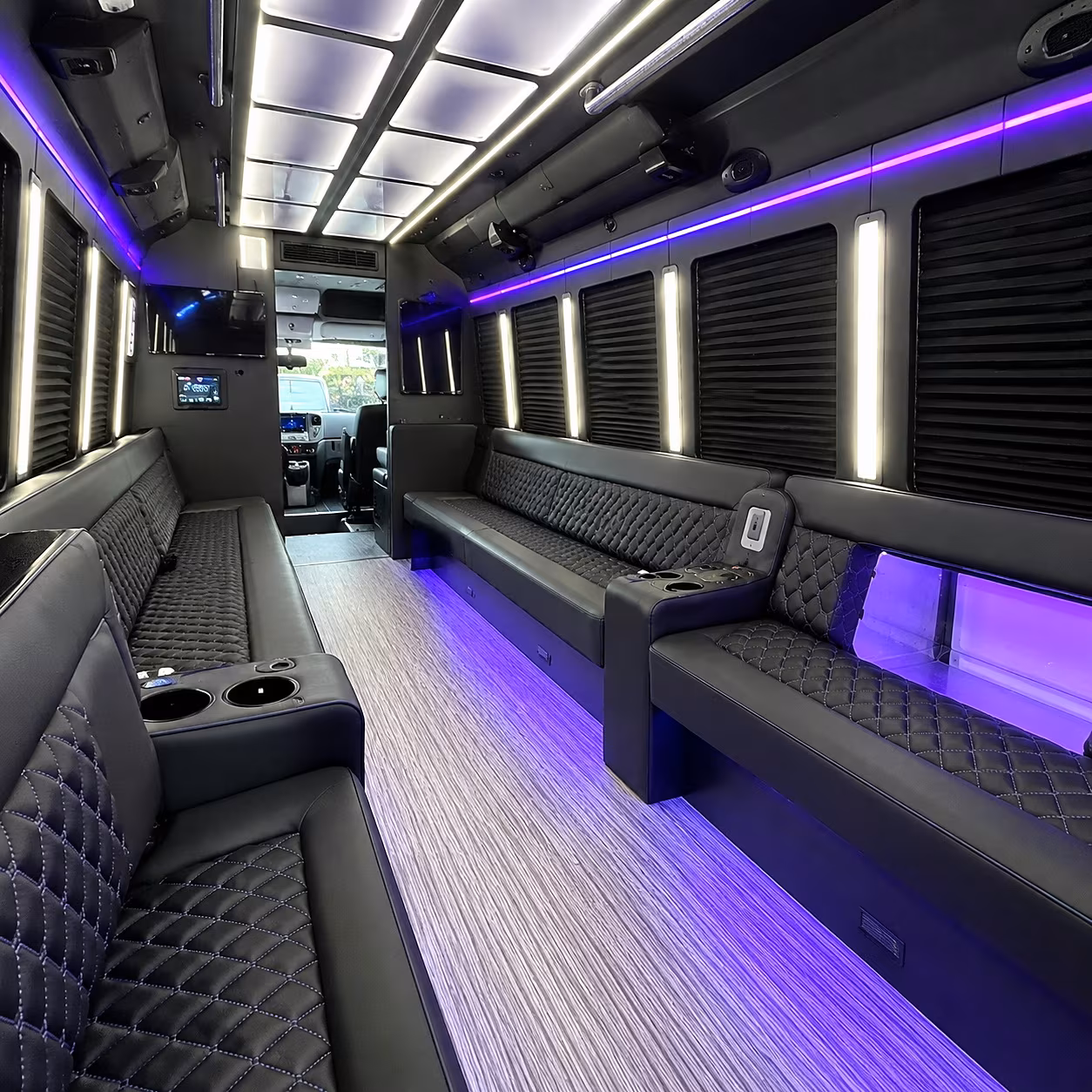 plantation corporate party bus rental