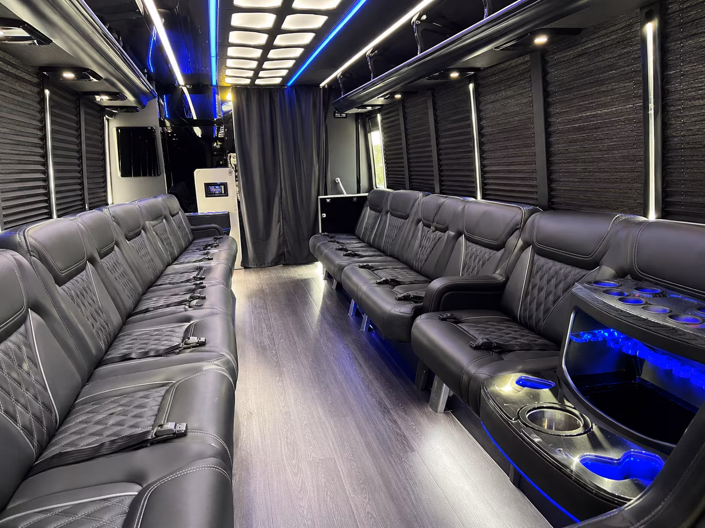 plantation quinceanera sweet 16 party bus rental