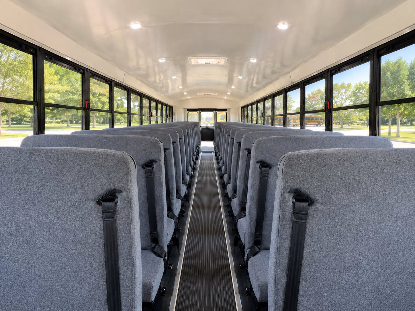 plantation school bus inside