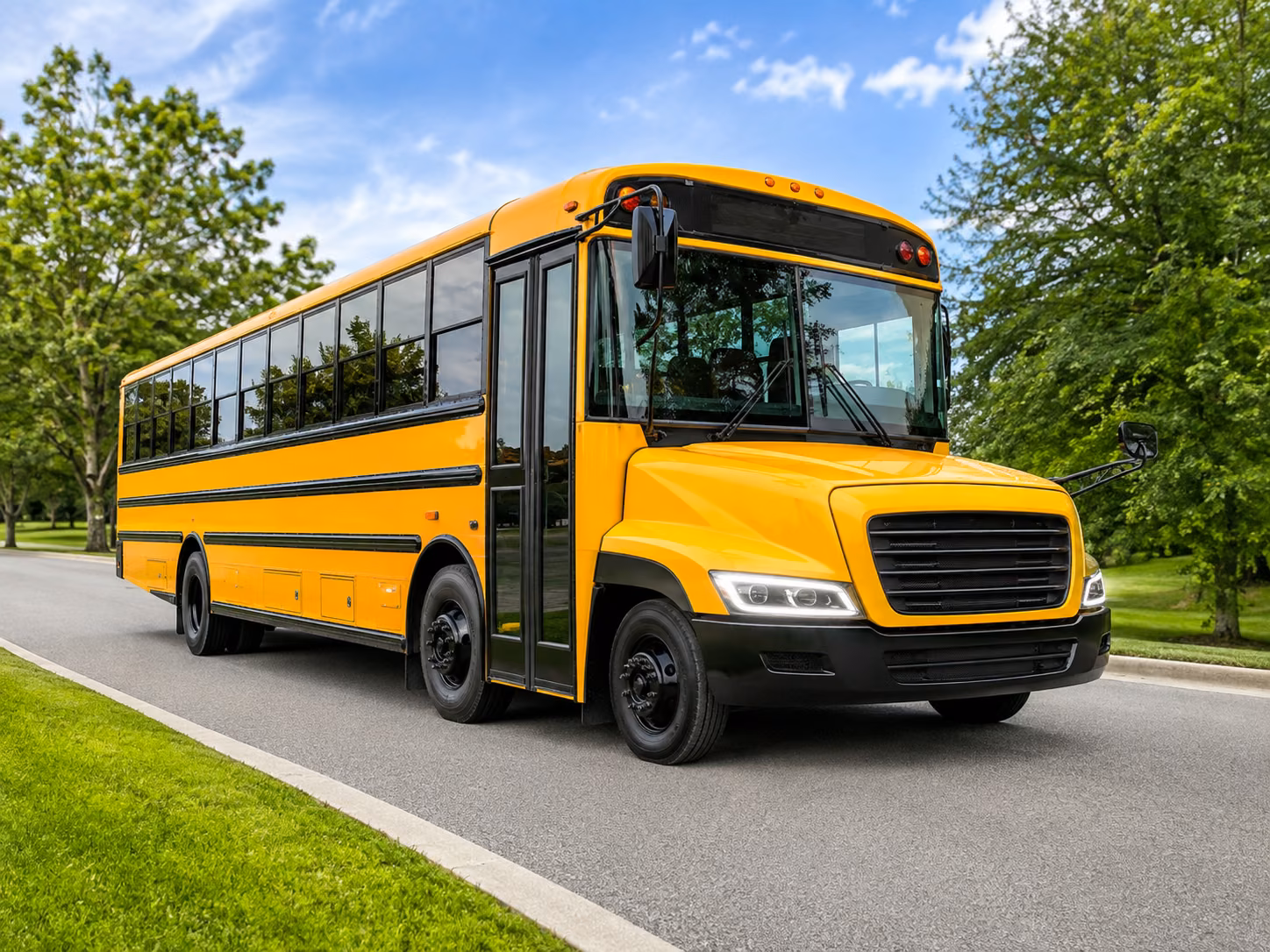 plantation school bus